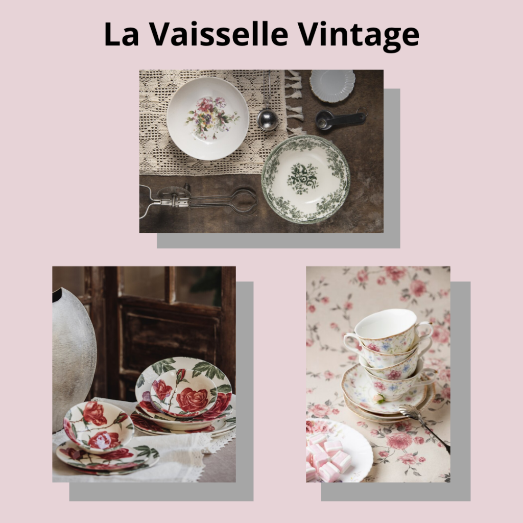 Vaisselle vintage